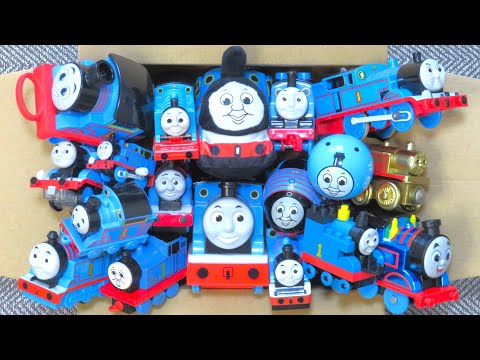 Thomas & Friends Playing with my blue toy collection