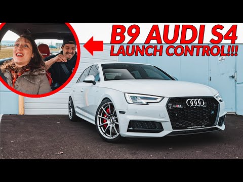 This AUDI B9 S4 FBO on E40 MADE ME DIZZY! ( LAUNCH CONTROL and 0-60 RUNS!)