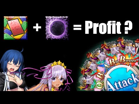 [FGO] Ciel + Summer BB Cardlock Farming Test (90* and 90**)