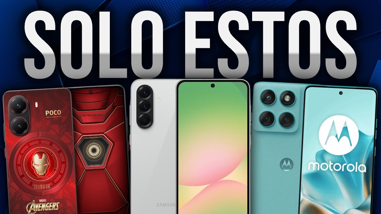 Los ÚNICOS 3 celulares que SÍ valen la pena en 2025 (este NO)