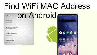 Get WiFi MAC Address in Android Device | Find wifi MAC Address