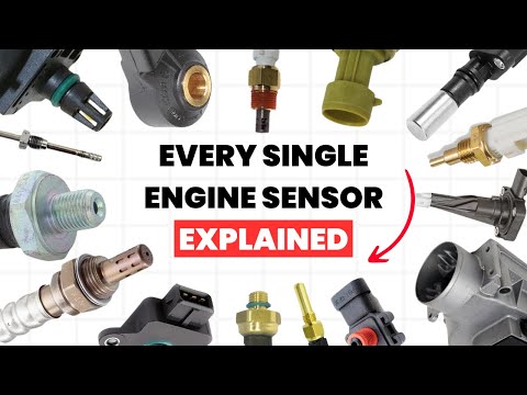 EVERY ENGINE SENSOR EXPLAINED (MAF, MAP, IAT, TPS, 02, NOx, EGT) How it works, location & OBD2 code