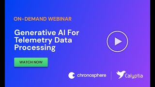 Download the video "Generative AI For Telemetry Data Processing"