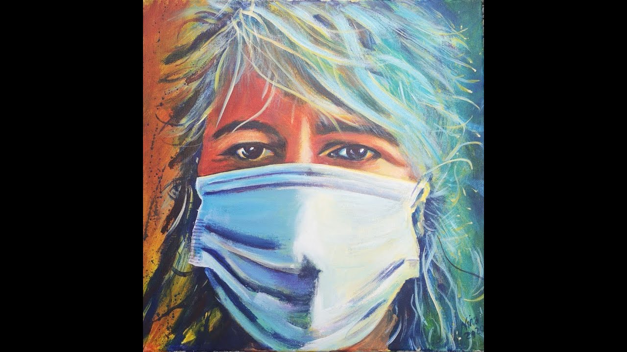 Self Portrait With Mask