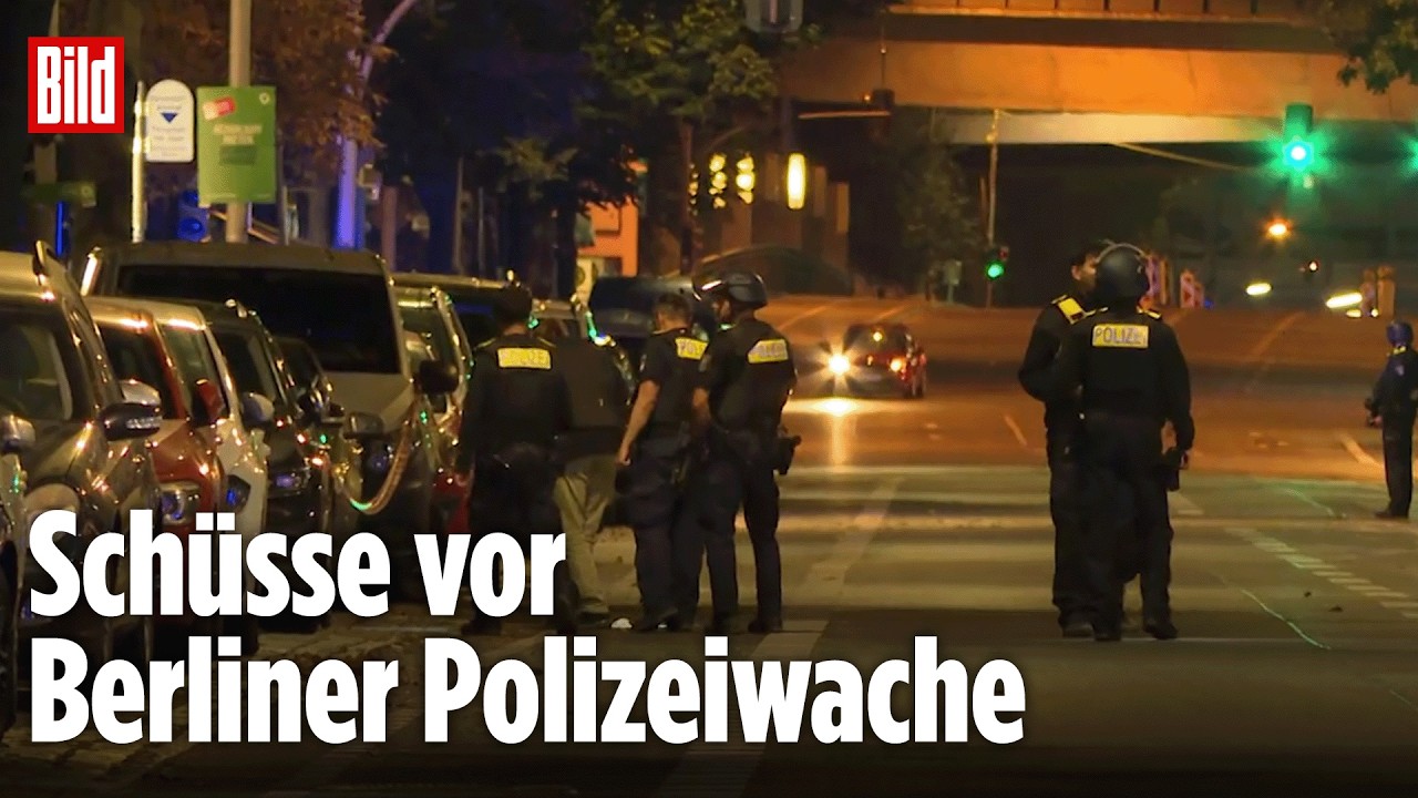 Schuss-Attacke in Berlin: Mann aus fahrendem Auto angeschossen!
