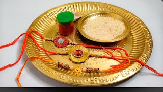 Rakhi making ideas | easy Rakhi design at home  Rakhi 2021