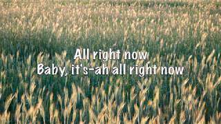 Free - All Right Now (with Lyrics)