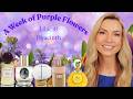 A WEEK OF PURPLE FLOWERS; LILAC & HYACINTH PERFUMES FOR SPRING (AND BEYOND).  #lilac #perfume