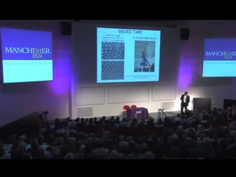 Cockcroft Rutherford Lecture 2011 - Random Walk to Graphene