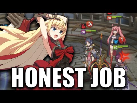 Little Queen Charlotte Doing her One Job - Epic Seven