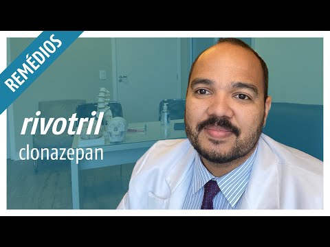 RIVOTRIL (Clonazepan): What it is for, how to use it and risks