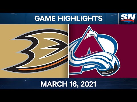 NHL Game Highlights | Ducks vs. Avalanche – Mar. 16, 2021