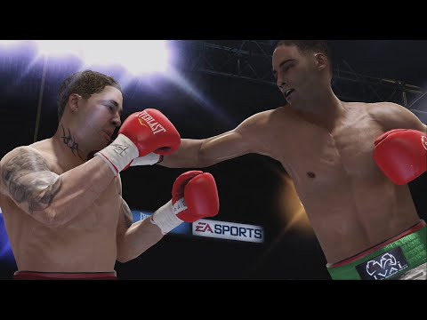 Sebastian Fundora vs Daniel Lewis Full Fight - Fight Night Champion Simulation