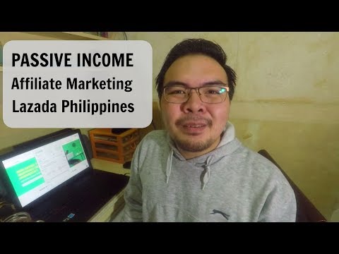 FREE Passive Income : Through Lazada affiliate marketing Video