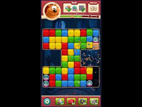 Toon Blast Level 1823 - NO BOOSTERS 🐻🐺🐱 | SKILLGAMING ✔️