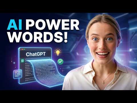 5 Power Words That Change Everything In ChatGPT