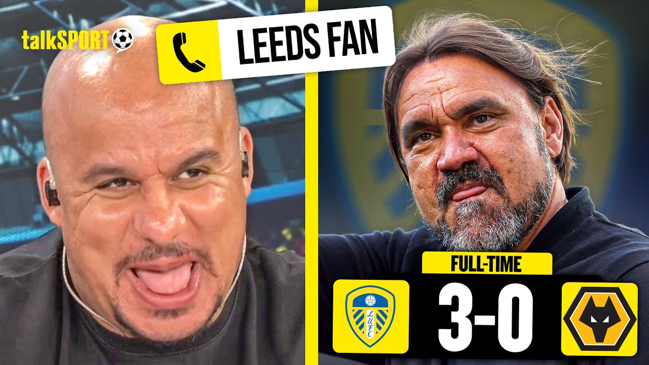 "I'M NOT WHINING!" Leeds United Fan BIZARRELY Slates Daniel Farke after their 3-0 Win over Wolves!