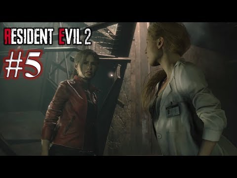 RESIDENT EVIL 2 REMAKE (2019) Full Walkthrough - PART 5 - Sewers (Claire A scenario)