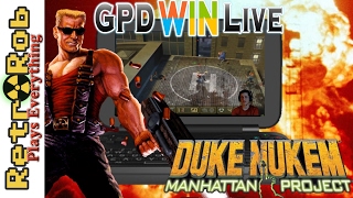 GPD Win Live: Duke Nukem: Manhatten Project