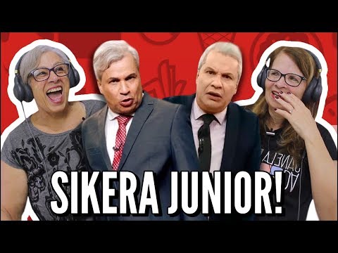 IDOSOS REAGEM A SIKERA JUNIOR - MELHORES MOMENTOS
