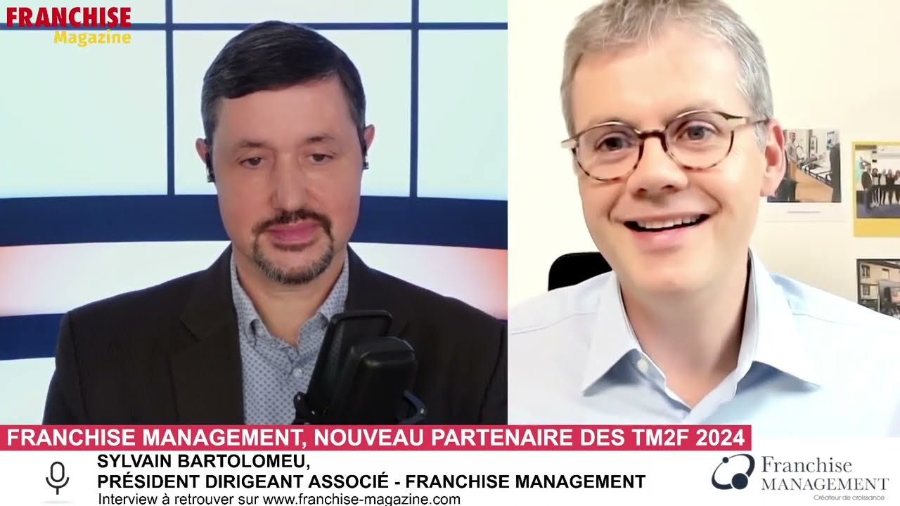 « L’interview vidéo des franchiseurs » Sylvain Bartolomeu Président Dirigeant Associé – Franchise Management, interview par Franchise Magazine
