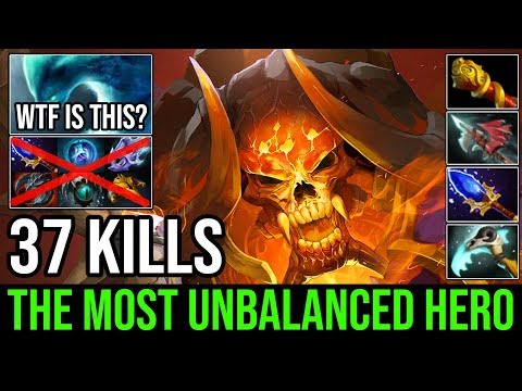 The Most Unbalanced Hero Ever Made!!! WTF Burning Army Clinkz 37Kills Vs Godlike Morphling - DotA 2