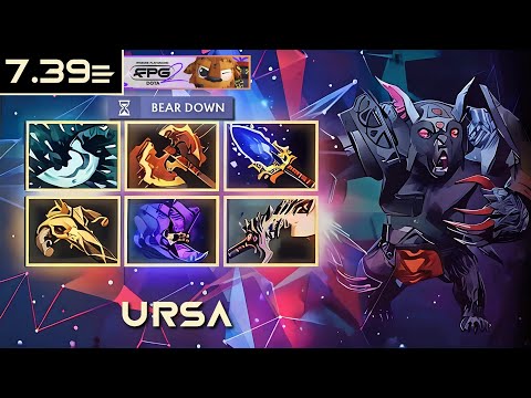 [OFFLANE] ATF URSA 7.39e | FISSURE PLAYGROUND 2 | #Dota2 #4K