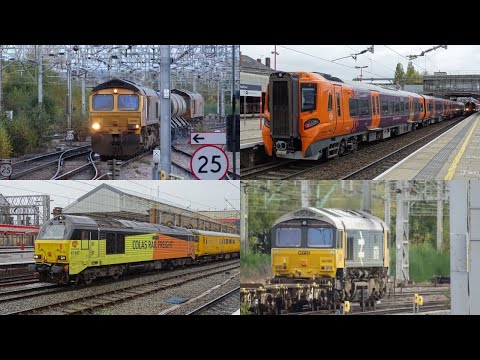 Freight & Special Workings Around Crewe And Stafford