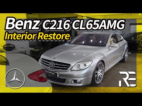 Thumbnail for Benz C216 CL65AMG(2008) Interior Restoration⎪벤츠 실내복원 by Car
