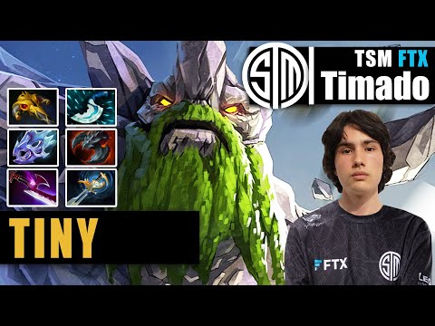 Tiny Safelane | TSM FTX.Timado | 7.31B TINY MONSTER CARRY BUILD EZ DAMAGE | 7.31b Gameplay Highlight