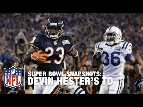 , title : 'Super Bowl Snapshots: Devin Hester Takes It To The House In Super Bowl XLI! | NFL'