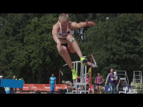 ASICS NK Atletiek 2018 - Hinkstapspringen Vrouwen