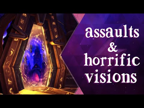 Horrific Visions & Assaults! WoW Patch 8.3 New Content
