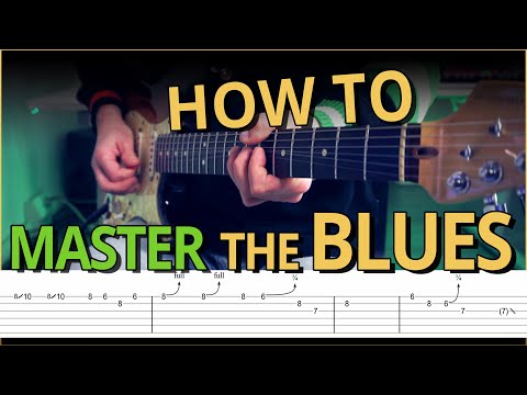 You HAVE to know this BLUES pattern! // 1st Extended Box Lesson + solo and TABS!