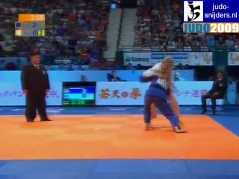 Judo 2009 Rotterdam: Claudia Malzahn (GER) - Urska Zolnir (SLO) [-63kg] bronze.