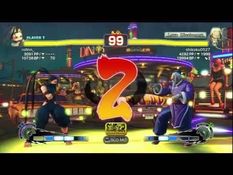 rollnn_ [Ibuki] Vs shikoku0527 [Gen] SSF4 AE Japanese Online Ranked Matches - PSN