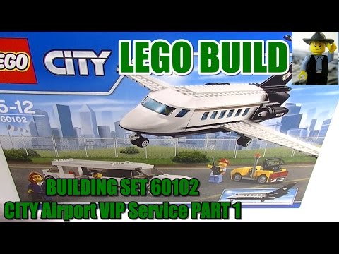 JUST BUILD IT! LEGO CITY Airport VIP Service 60102 Part 1