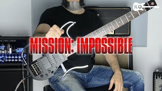 Video thumbnail of "Mission Impossible Theme - Electric Guitar Cover by Kfir Ochaion - ALP Guitars"
