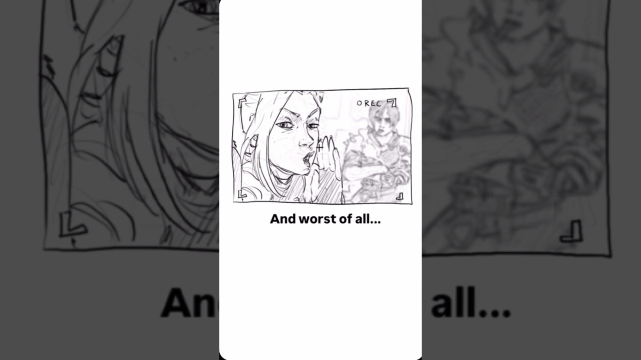 Might have to color this idk  #arcane #arcaneseason2 #jinx #vi #isha #animation