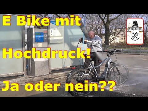 Washing an e-bike/pedelec with a pressure washer. What should I keep in mind?