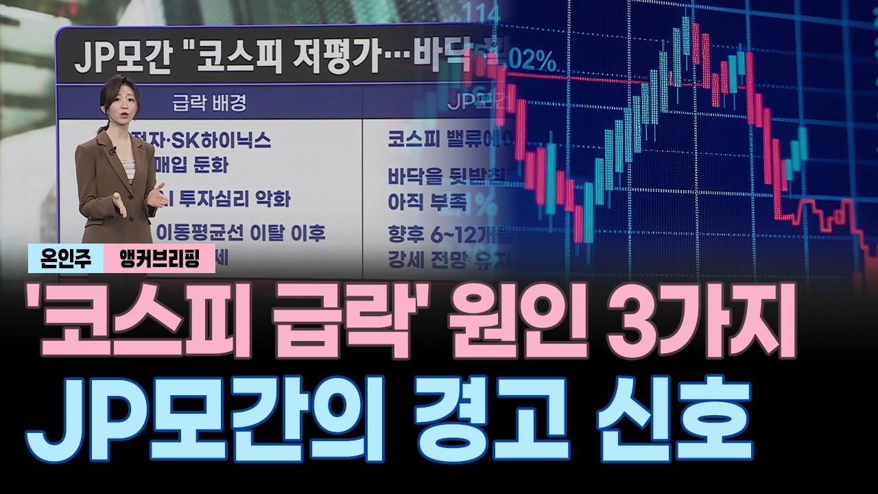 코스피 5500 붕괴 위기...정말 희망은 없나?｜앵커브리핑