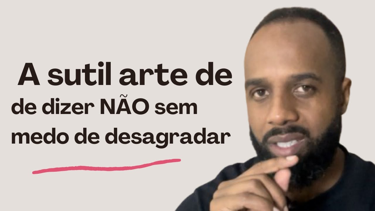 Você não tem OBRIGAÇÃO de dizer sim para todo mundo
