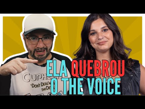 ANA AMORIM impressiona os jurados no THE VOICE cantando JOLENE - Reação de músico brasileiro