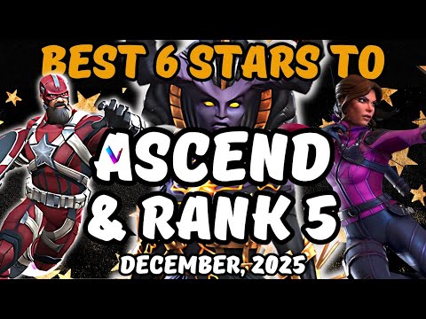 6 Stars Are Not Dead - Here's The Best Ones To Rank Up & Ascend - MCoC