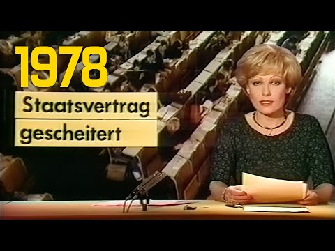 ARD Tagesschau 20:00 Uhr mit Dagmar Berghoff (31.05.1978)