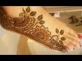 Terlengkap Stylish Leg mehndi design Beautiful henna design Leg mehendi design leg marudhani, terupdate!