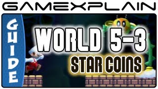 New Super Mario Bros. U - Soda Jungle-3 Bramball Woods Star Coins Guide & Walkthrough