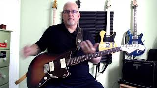 Video thumbnail for Fender American Performer Jazzmaster... My goto Guitar by Alan Sams Music
