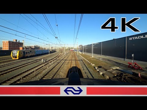 Good job Prorail! 4K CABVIEW HOLLAND Enschede - Deventer ICM 25feb 2019
