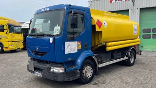 Cami&atilde;o-tanque Renault Midlum 220 11000 Liter, 4 camers, fuel tank | Imagem 4 - Autoline
